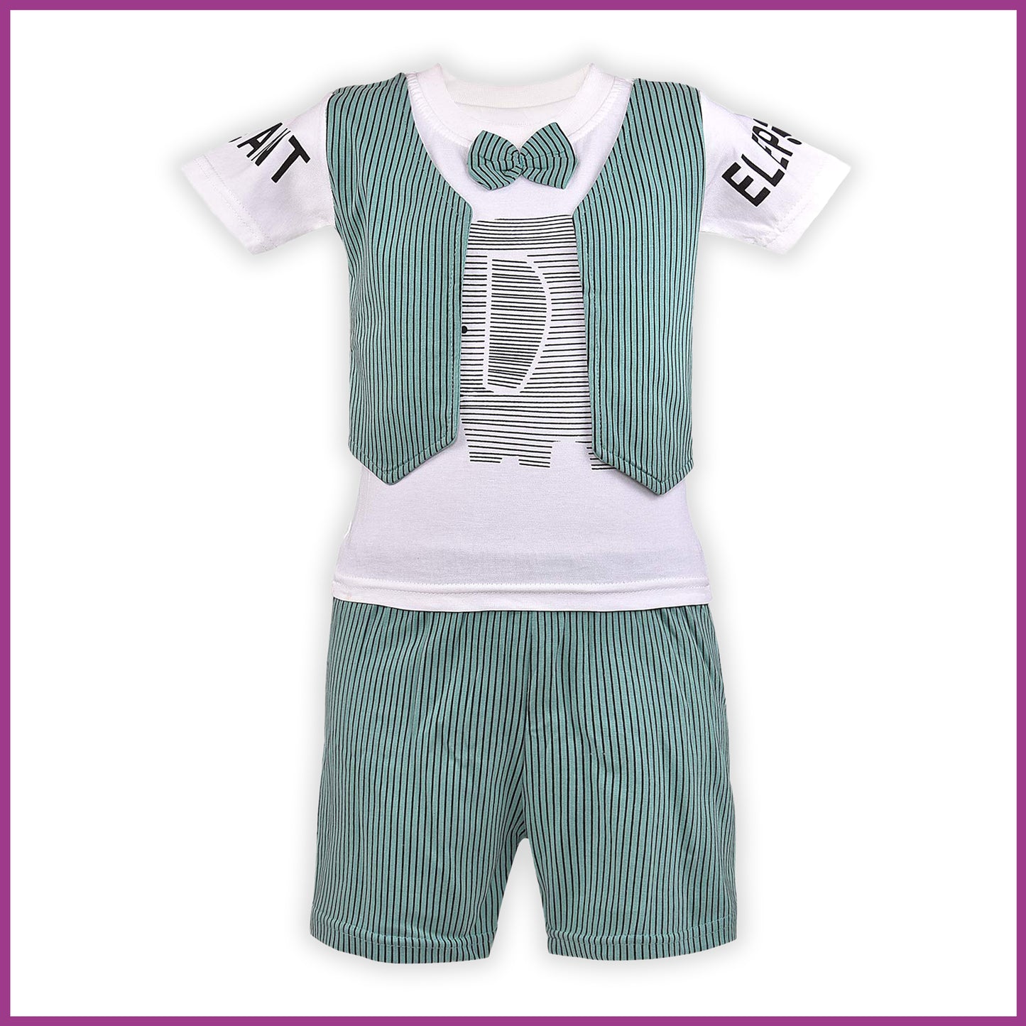 Wish Karo Unisex Clothing Sets for Boys & Baby Girls-(bt19grn)