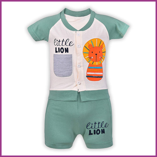 Wish Karo Unisex Clothing Sets for Boys & Baby Girls-(bt23grn)