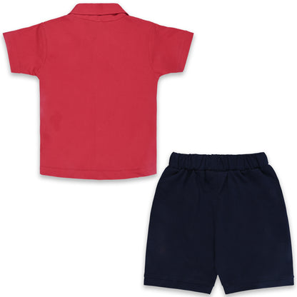 Baby Boys Striped T-shirt and Shorts Clothing Set