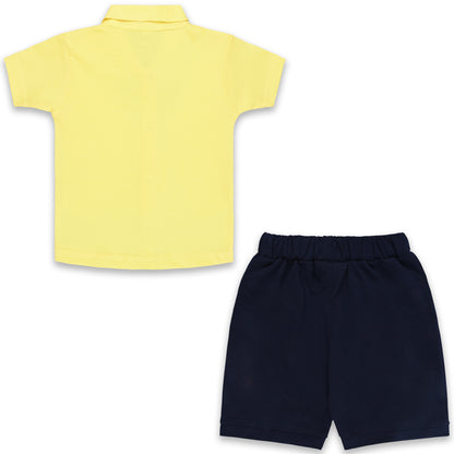 Baby Boys Striped T-shirt and Shorts Clothing Set