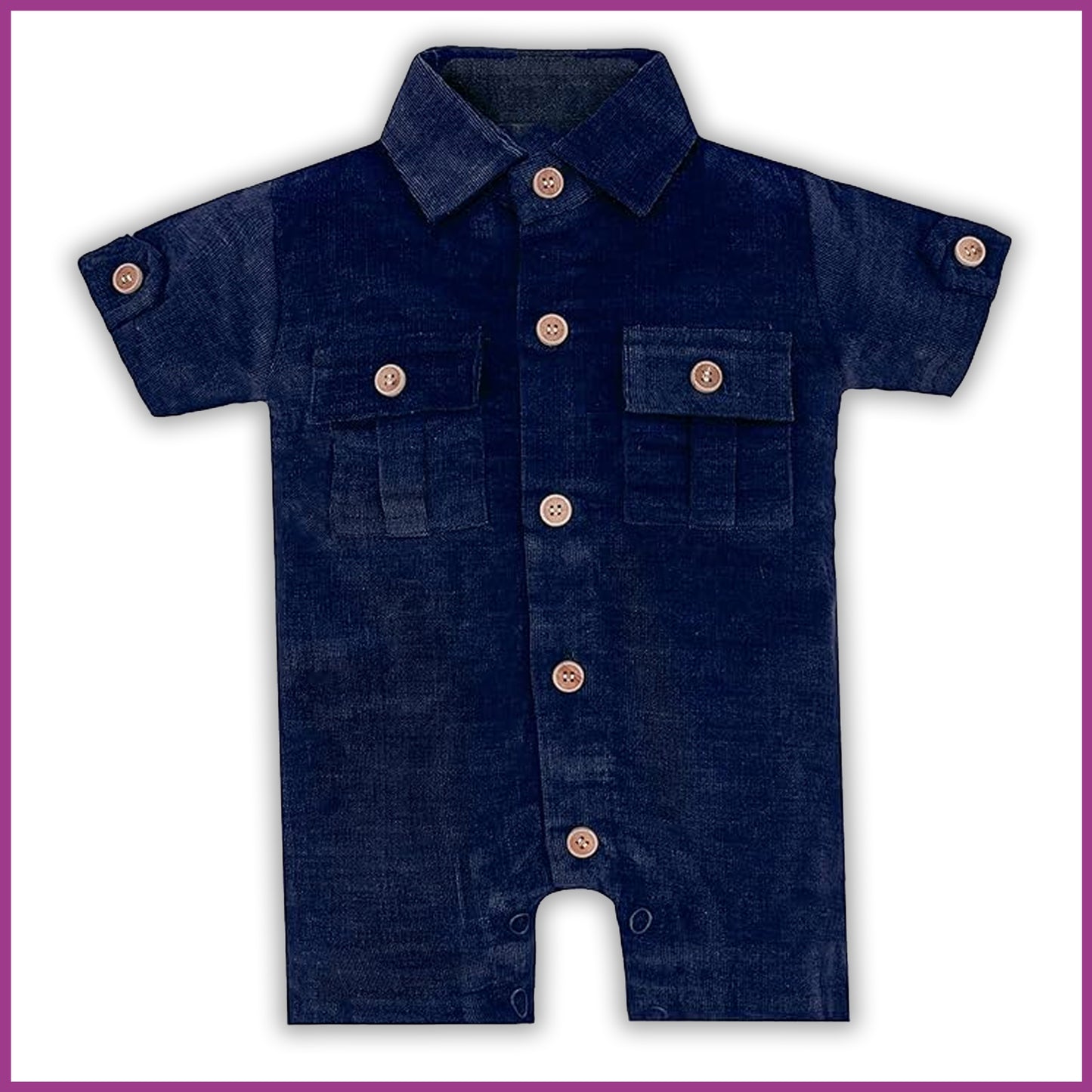 Wish Karo Boys Rompers For Kids-(bt80blu)