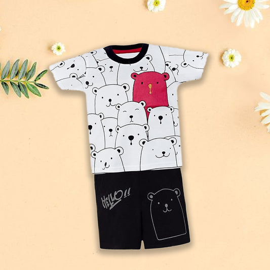 Boys Printed Clothing Set