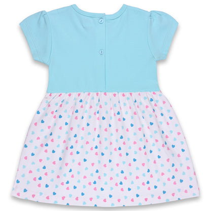 Girls Polka Dot Print A-Line dress