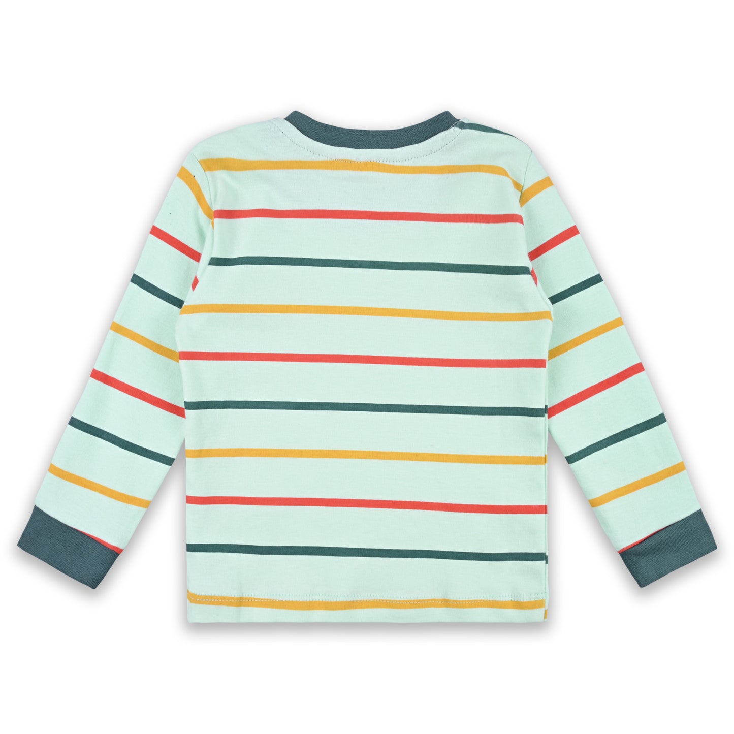 Baby Boys T-Shirt With A Printed Deign And Solid Pant