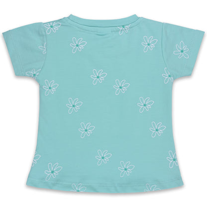 Girls Floral Print T-Shirt