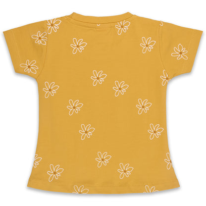 Girls Floral Print T-Shirt