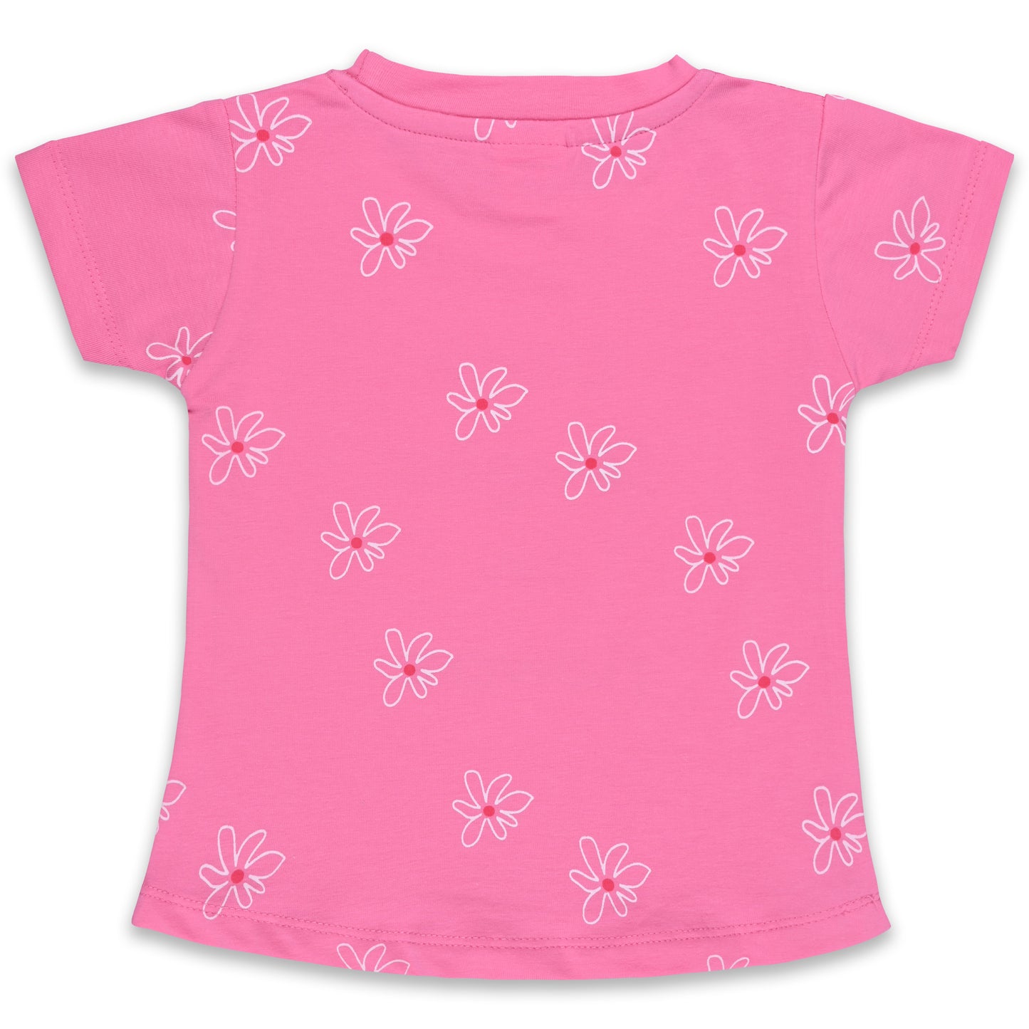 Girls Floral Print T-Shirt