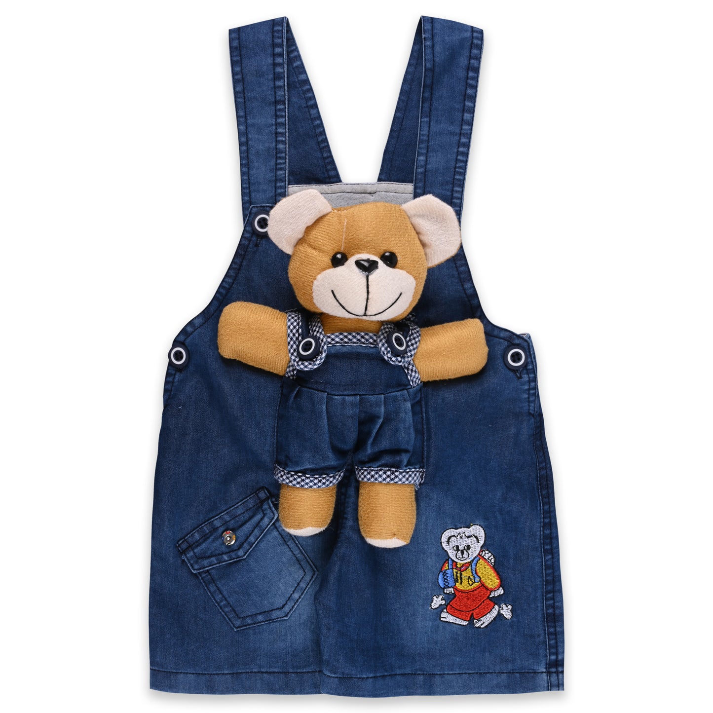 Baby Boys Applique T-Shirt and Shorts Dungaree Set