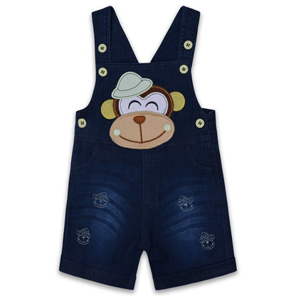 Baby Boys Applique T-Shirt and Shorts Dungaree Set