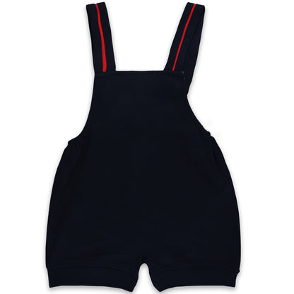 Baby Boys Striped T-Shirt and Short Dungaree Set