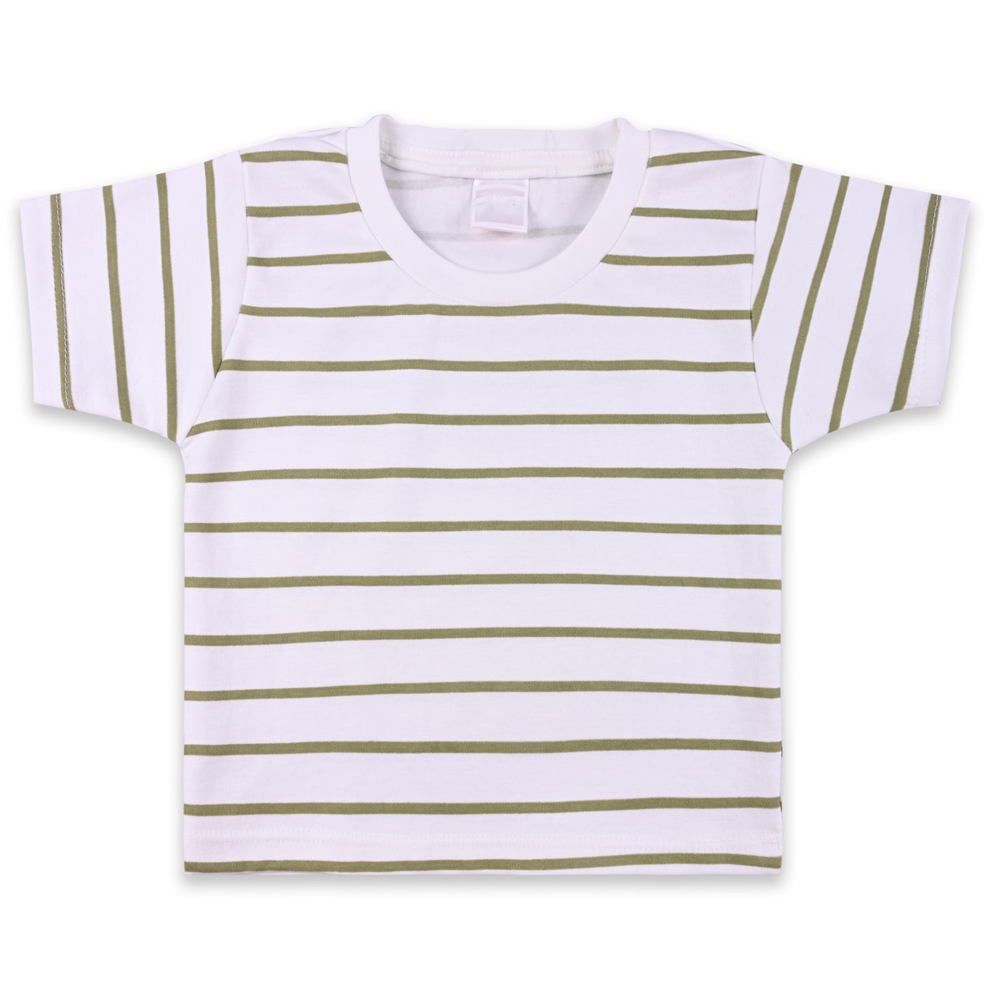 Baby Boys Striped T-Shirt and Shorts Dungaree Set