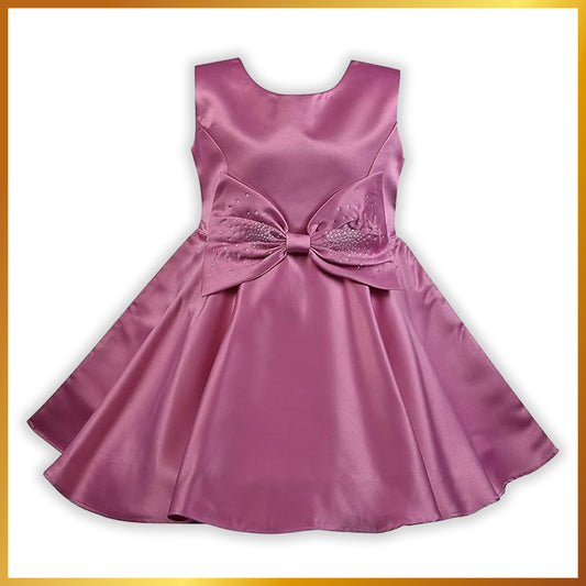 Embellished Bow Detail Dress - Bxa245