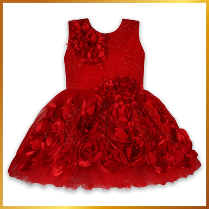 Girls partywear frock dress