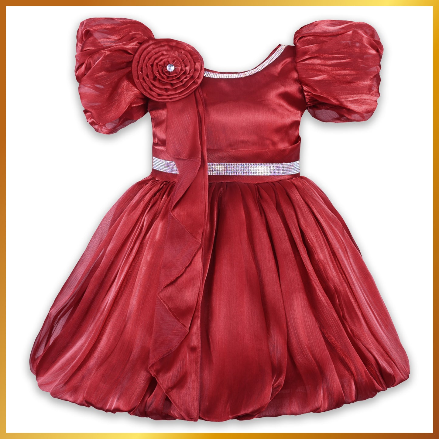 Girls partywear frock