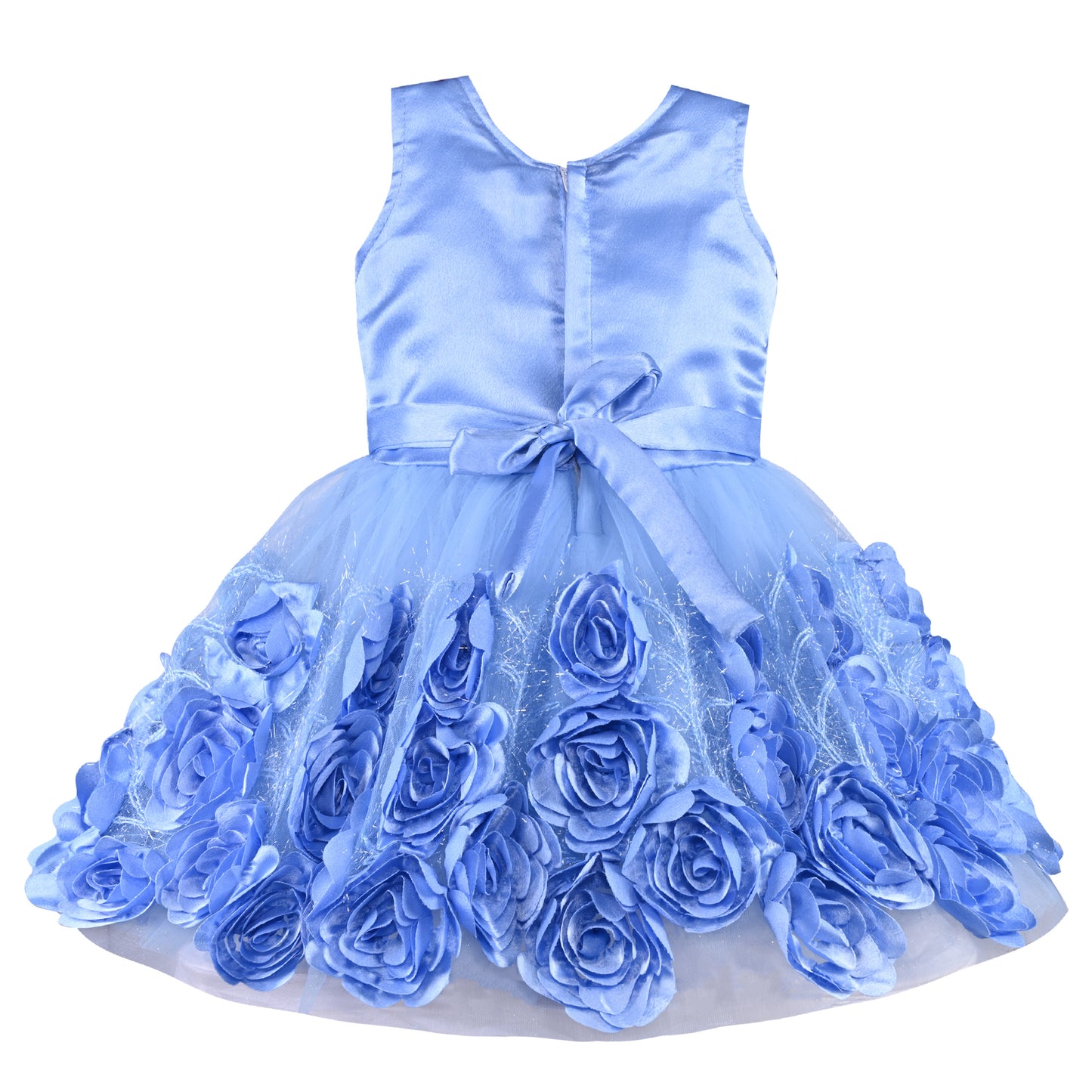 Baby Girls Flower Designed Frock Dress