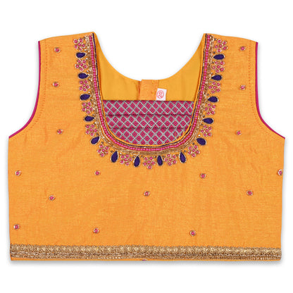 Girls Embellished Ethnic Lehenga Choli Set