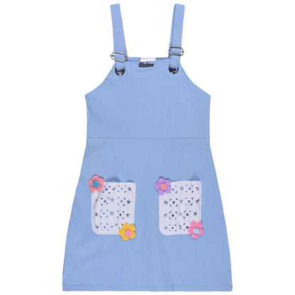 Girls Dungaree Set