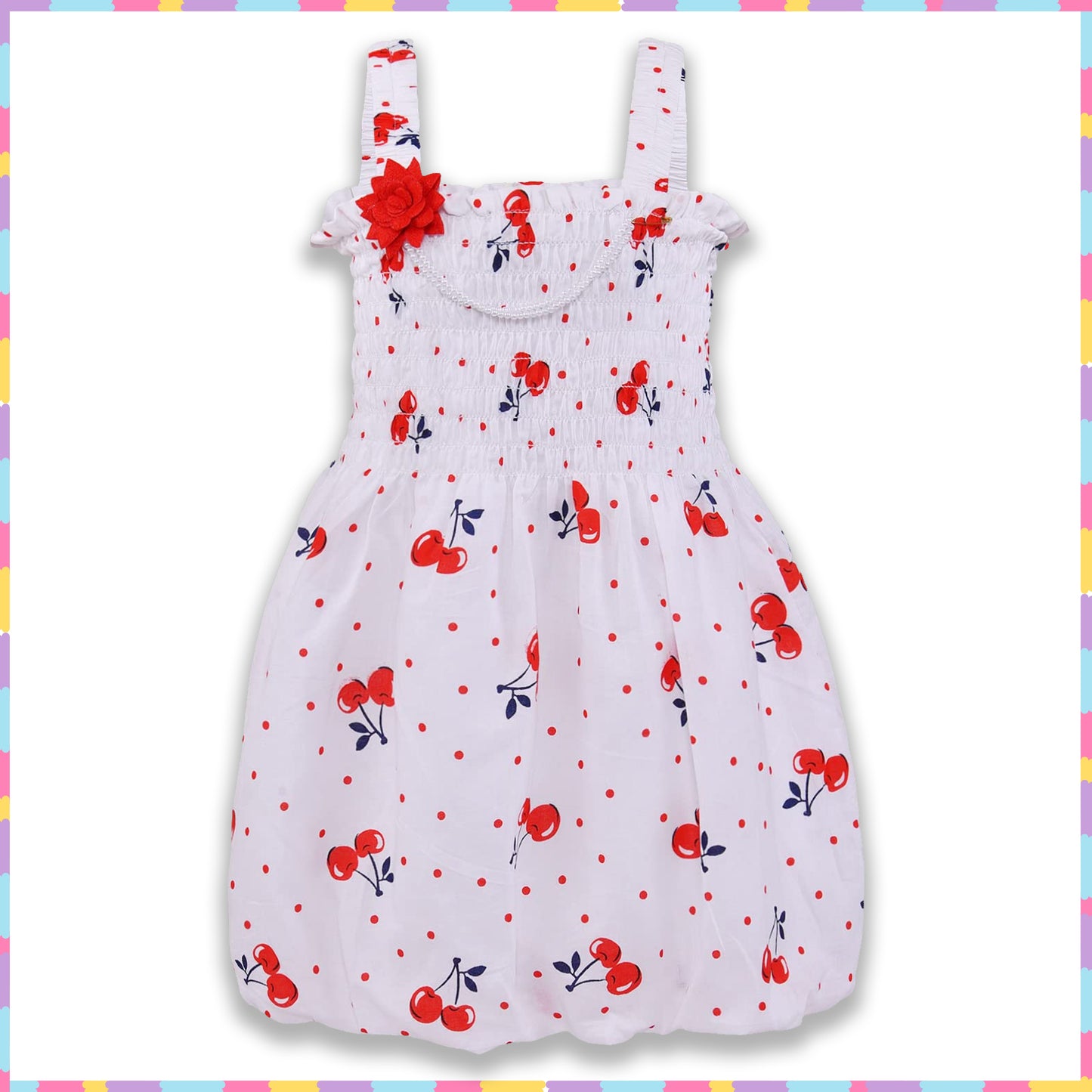 Wish Karo Baby Girls Frocks Dress-(csl285rd)