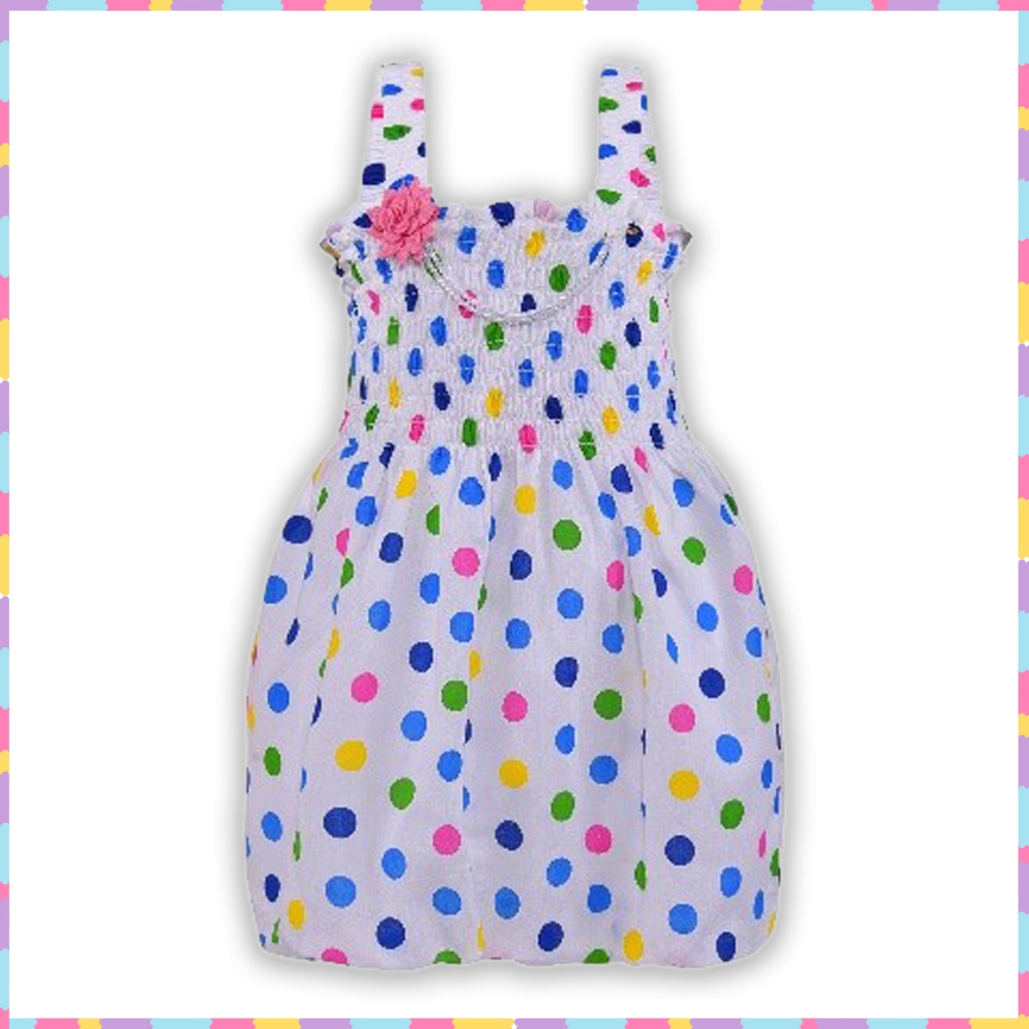 Girls Dot Printed Frocks Dress