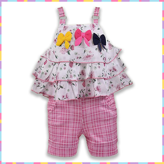 Baby Girls Top and Shorts Dress for Girls