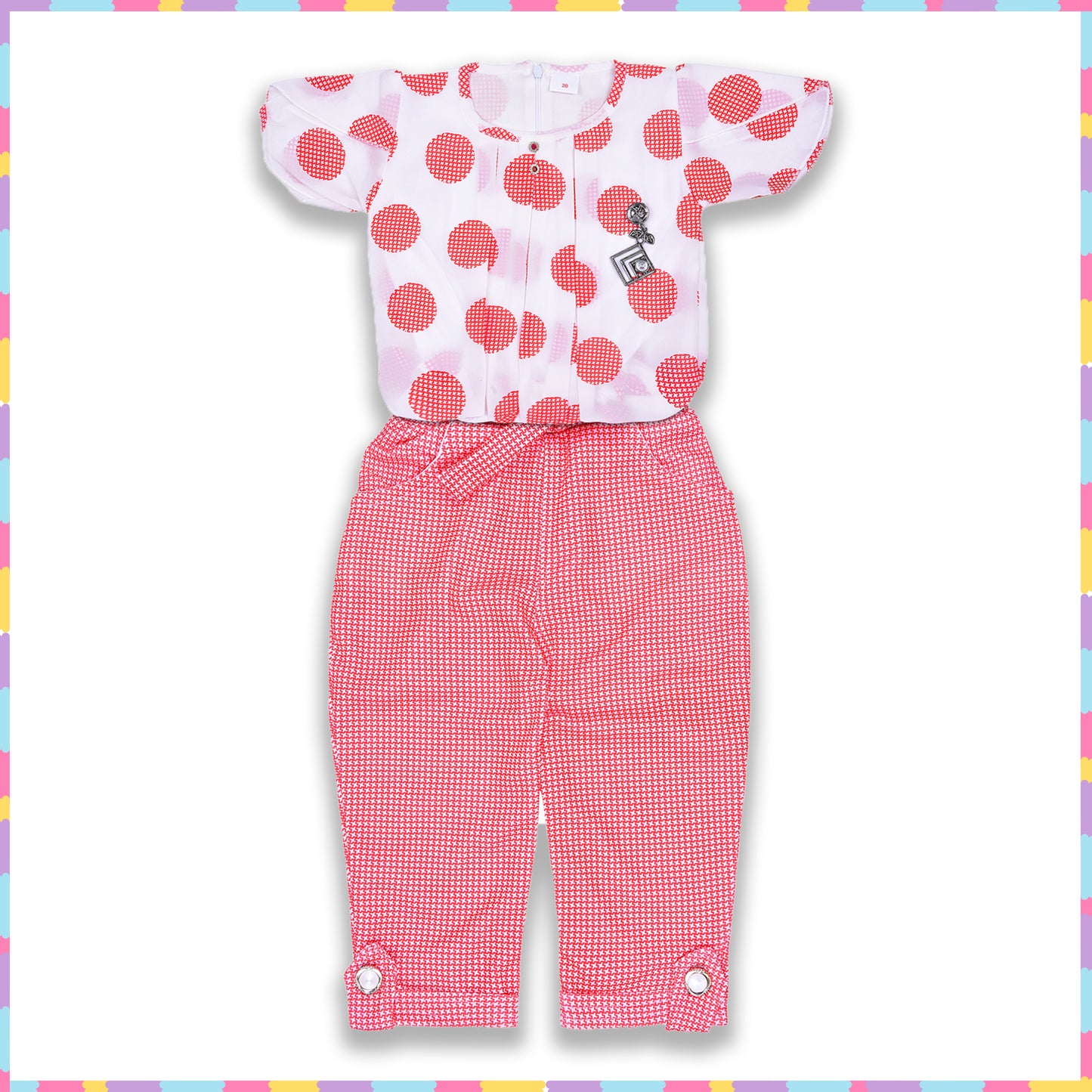 Girls Printed Clothing Set