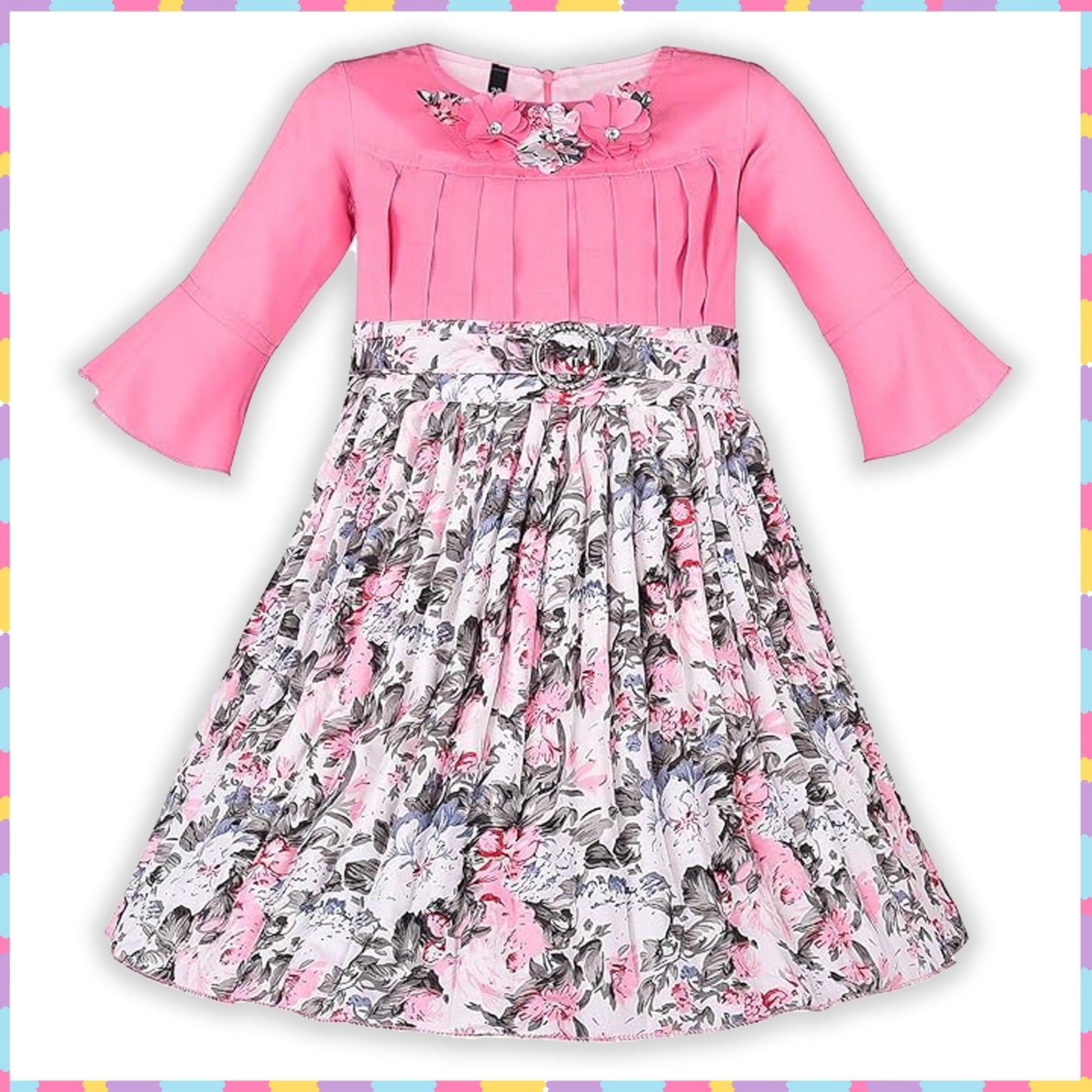 Baby Girls Floral Frock Dress