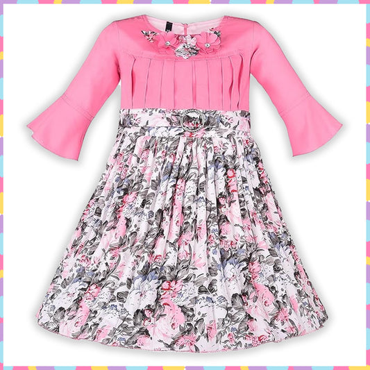 Baby Girls Floral Frock Dress