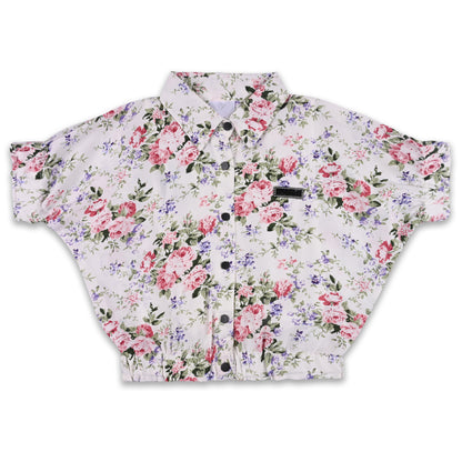 Girls Floral Print T-Shirt