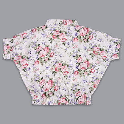 Girls Floral Print T-Shirt