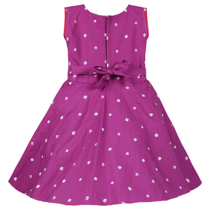 Wish Karo Baby Girl's A-Line Knee Length Dress