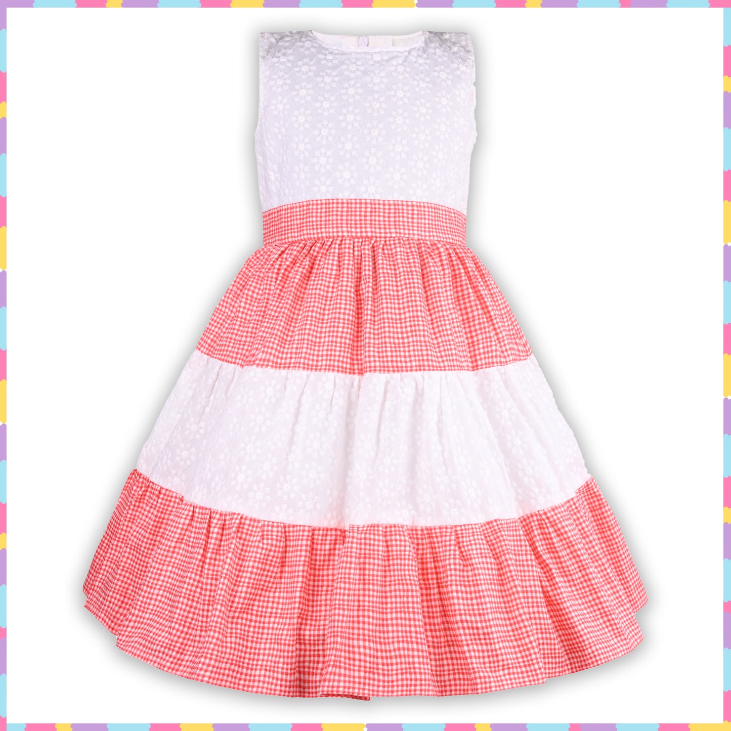 Baby Girls beautiful blend of class cotton dress