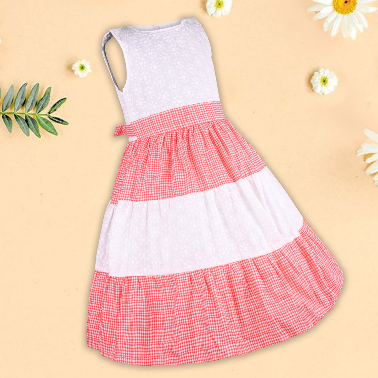 Baby Girls beautiful blend of class cotton dress