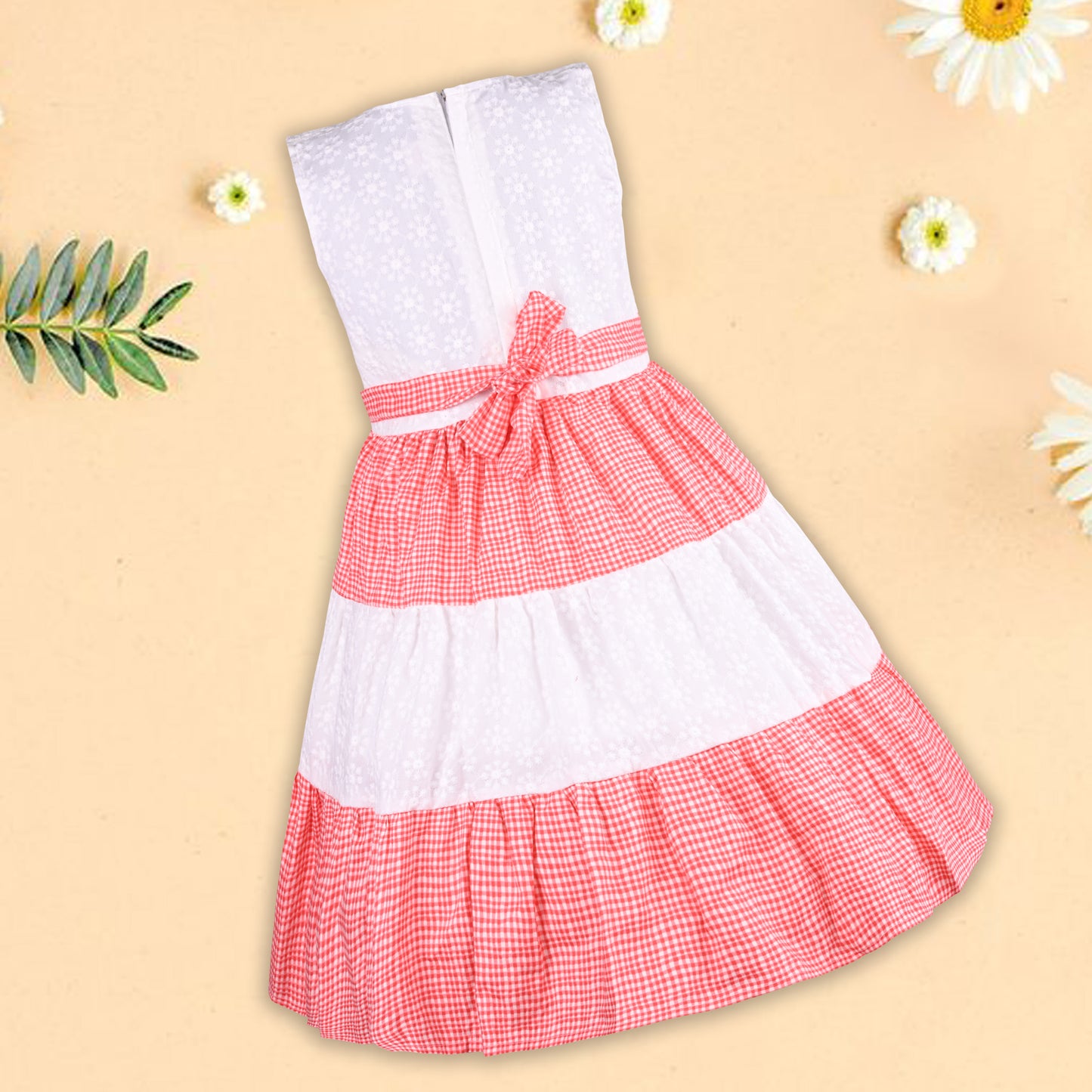 Baby Girls beautiful blend of class cotton dress