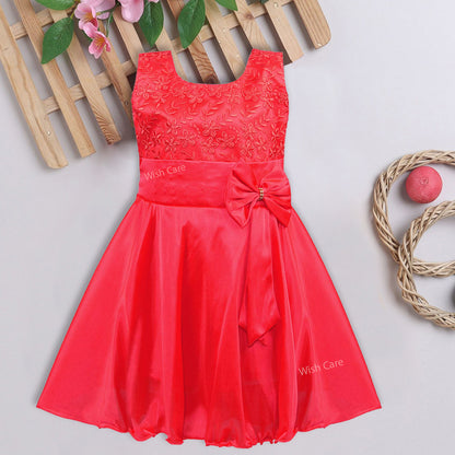 Baby Girls Embellished Party Wear Dress