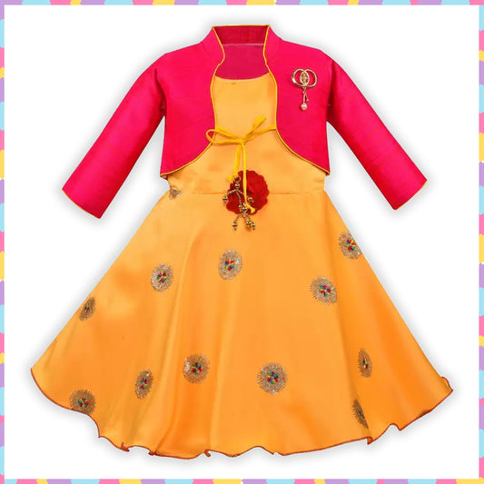 Baby Girls Dress with Jacket