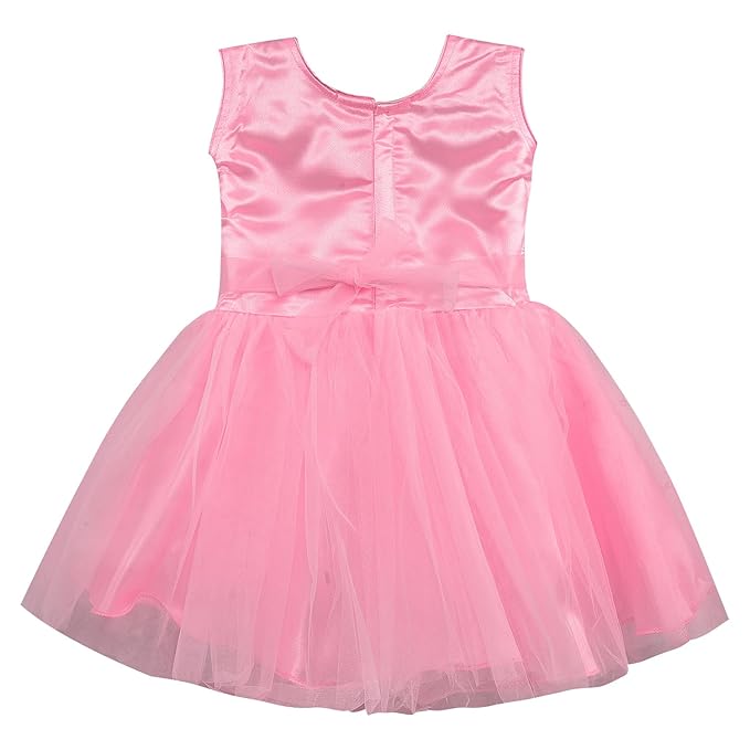 Girls Embellished Fit and Flare Frock Dress