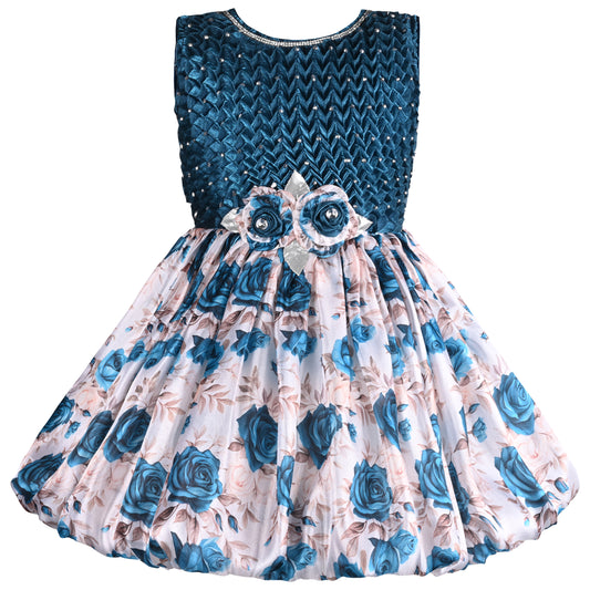 Baby Girls Party Wear Dress/Floral Dress