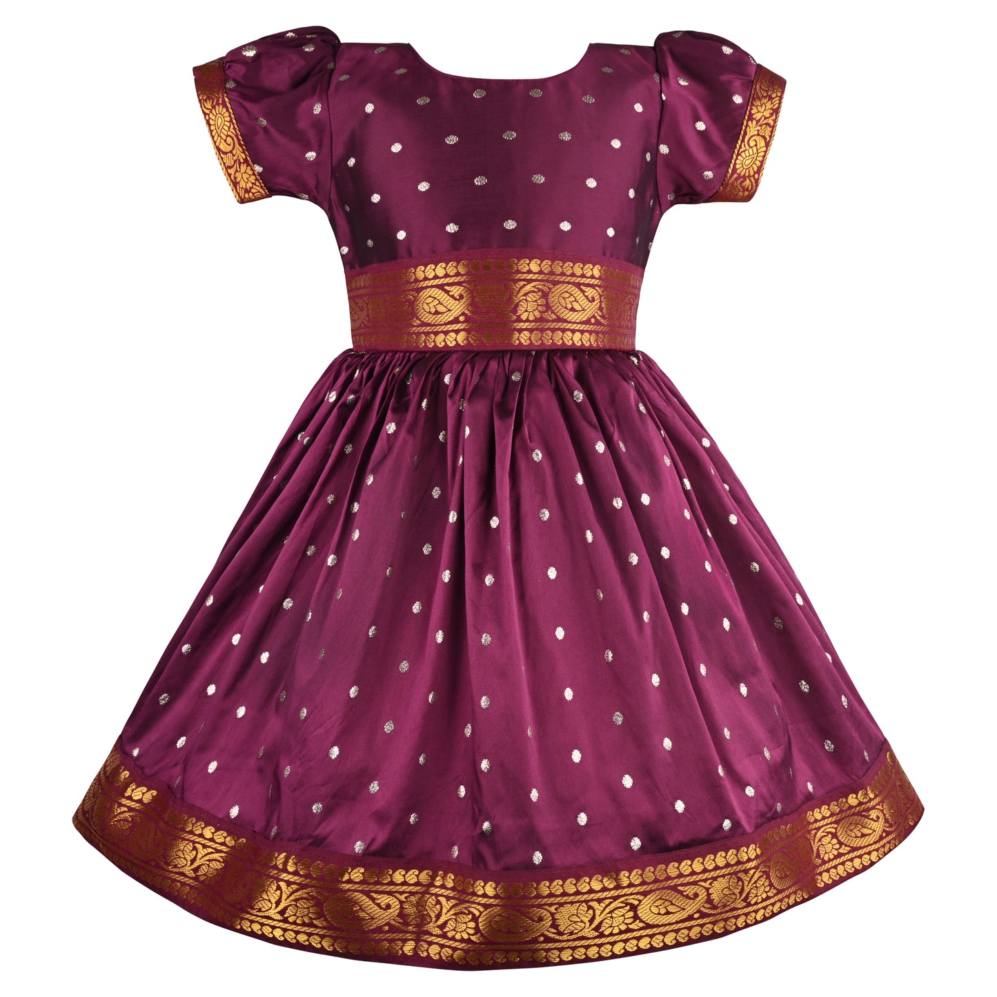 Girls Traditional border ethnic Dress