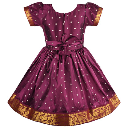 Girls Traditional border ethnic Dress