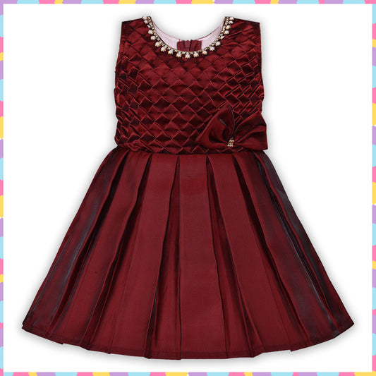 Girls Pleated Dress For Girls