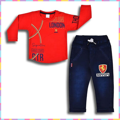 Boys T-shirt and Pant Clothing Set