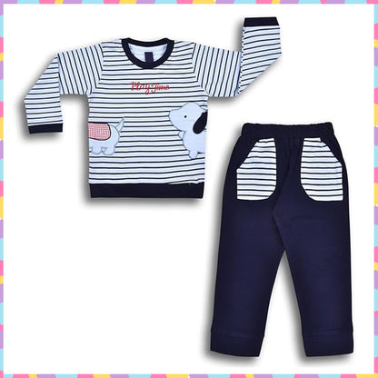 Wish Karo Cotton Clothing Set for Baby Boys hfs601blu