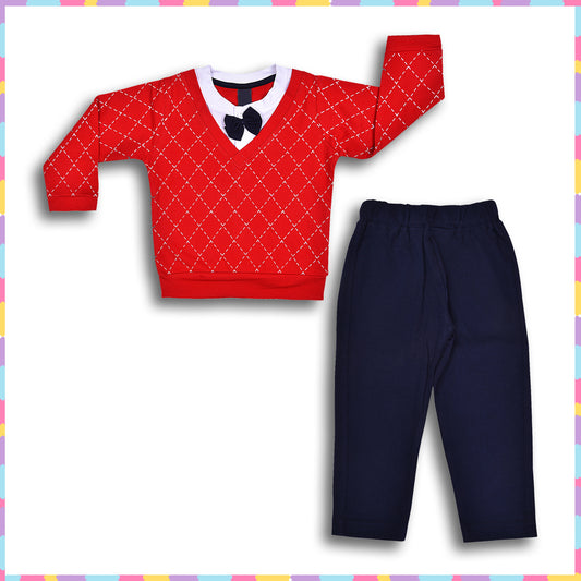 Wish Karo Cotton Clothing Set for Baby Boys hfs700rd