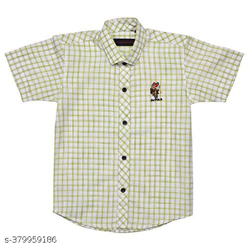 Boys Checkered Short Sleeve Shirt - st5012e