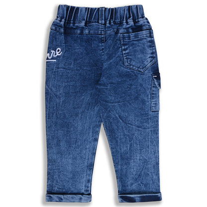 Boys Printed Regular Fit Jeans