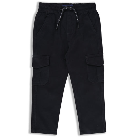 Boys Solid Regular Fit Jeans