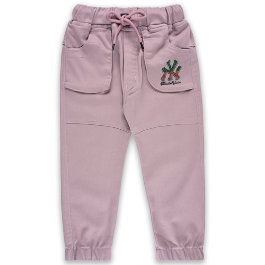 Boys Mid Rise Printed Jogger Fit Jeans