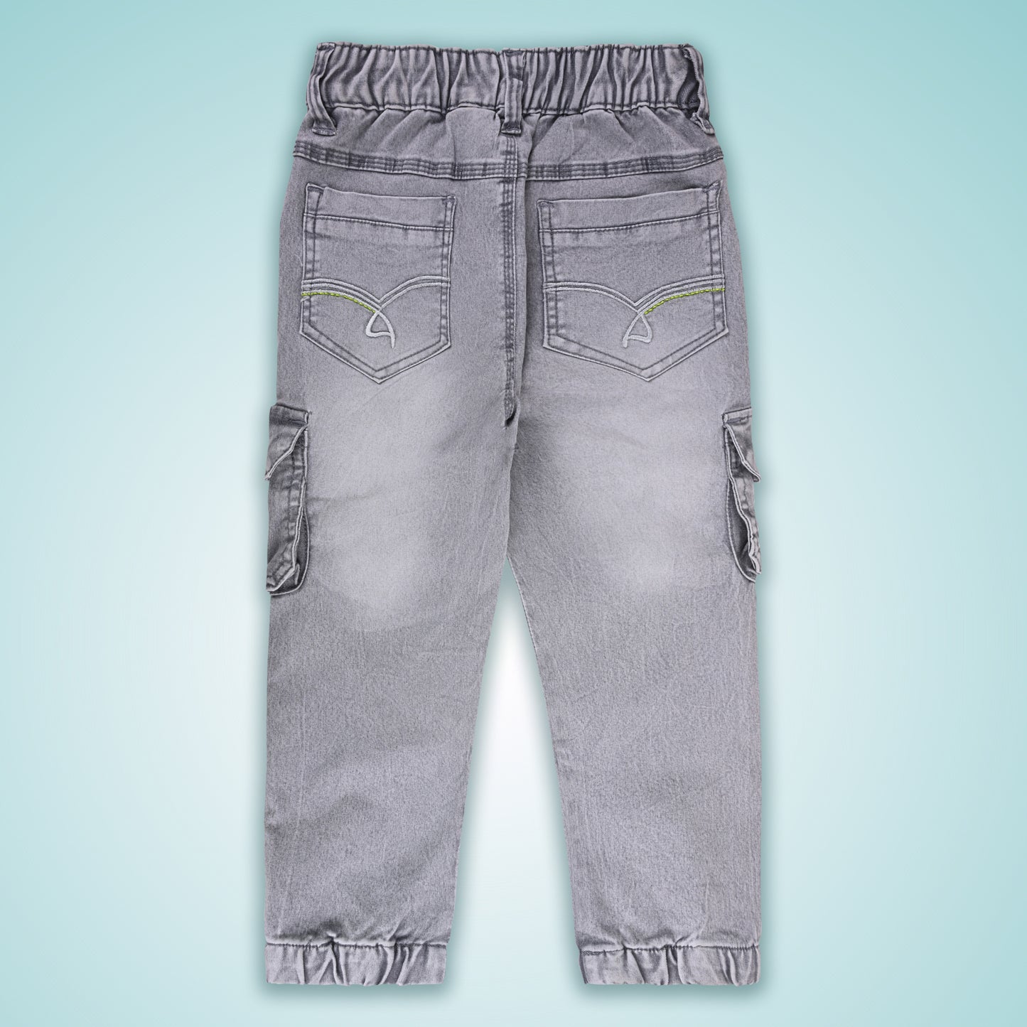 Boys Jogger Fit Solid Jeans