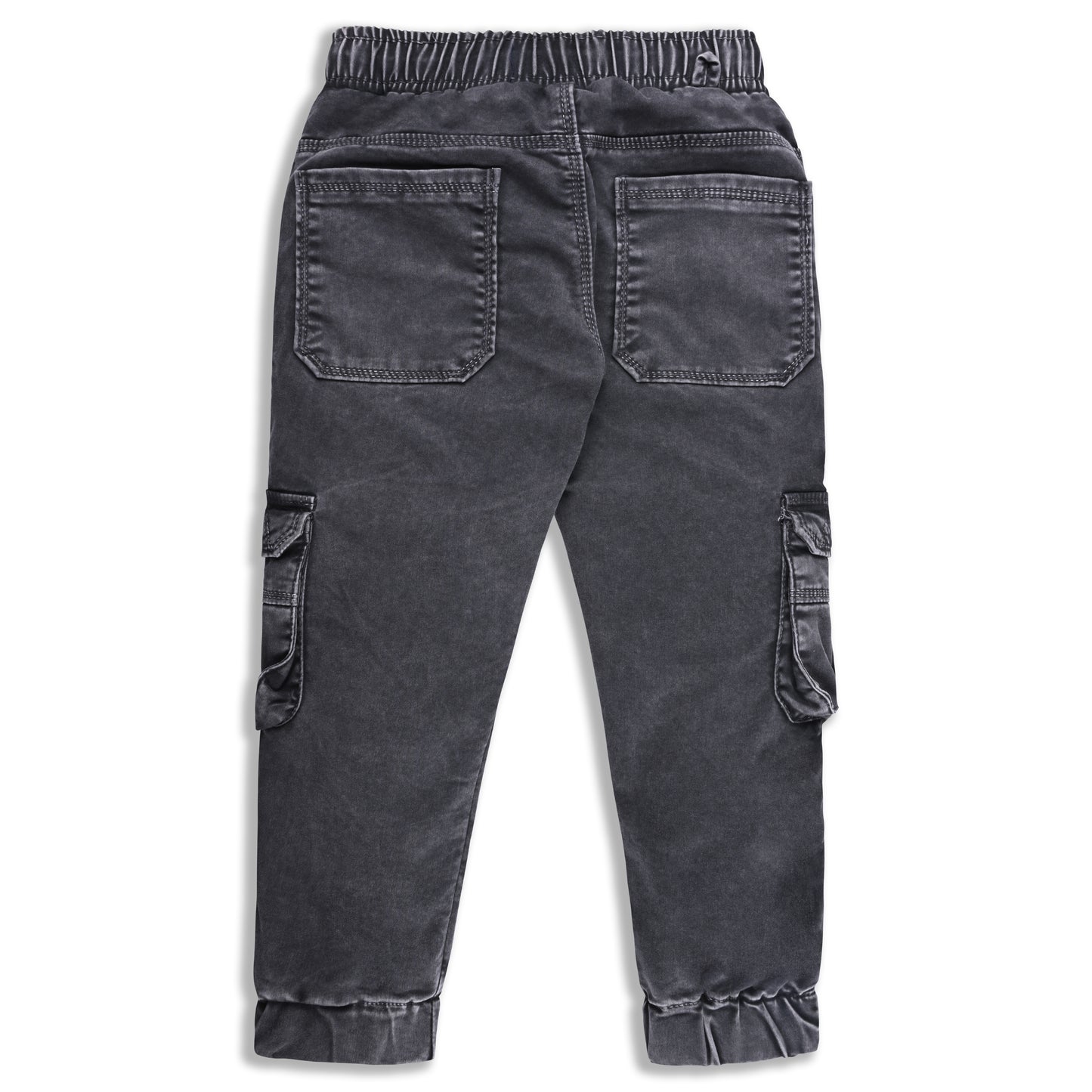 Boys Denim Printed Jogger Fit Jeans