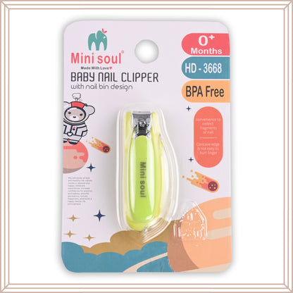 Baby Nail Clipper And Baby Safety Scissors Combo